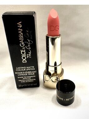 Dolce & Gabbana Matte Lipstick #205 Candy Baby Pink Velvety - NEW IN BOX